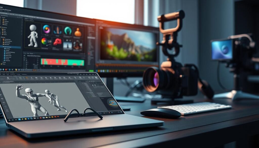 3D animation tools for storytelling